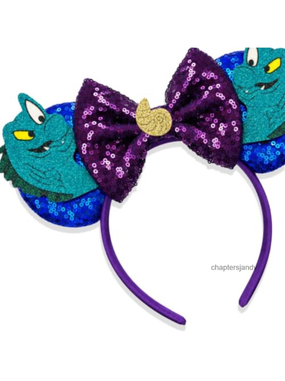 Sea Witch Eel Mouse Ears Headband Costume Accessory for Women